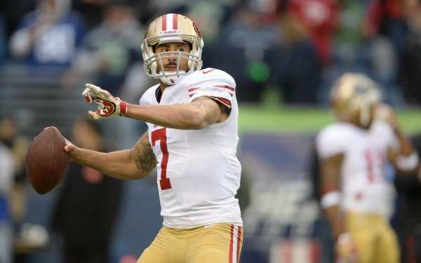 San Francisco 49ers quarterback Colin Kaepernick threw for 3197 yards and 21 touchdowns last season. (AP Photo / Jim Mahoney)